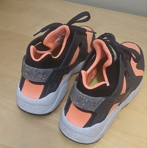 Black and Orange Slip-On Sneakers for Comfort and Style